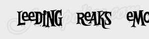 ancien Bleeding Freaks Demo ttf